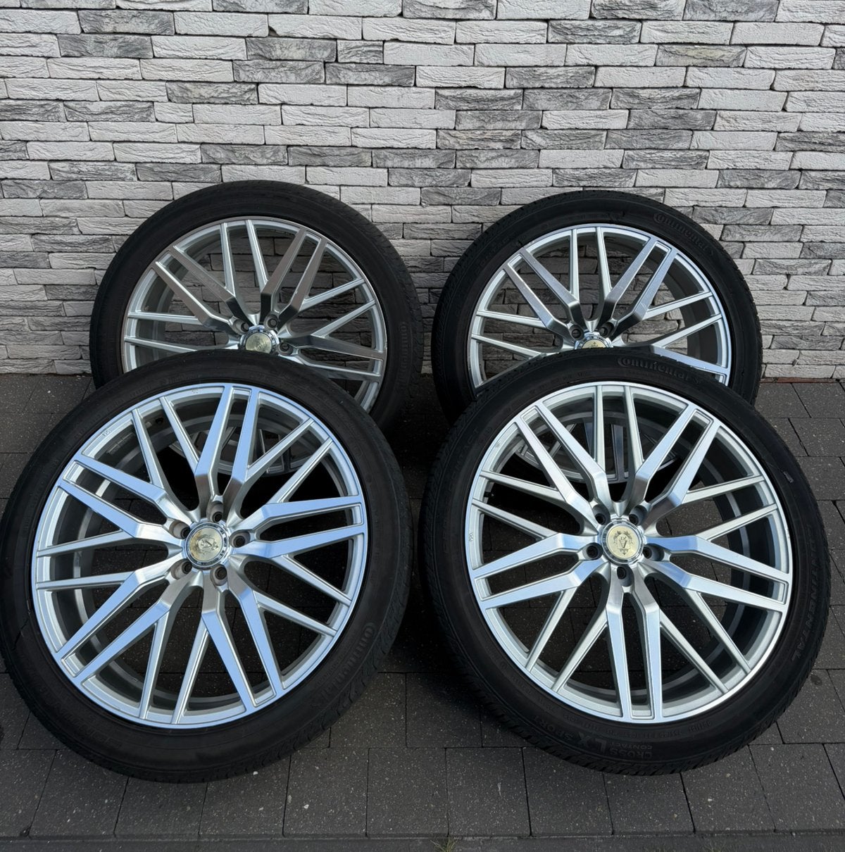 Roues AXE 22 POUCES 5x108, Enlèvement, Pneus été, Pneus et Jantes