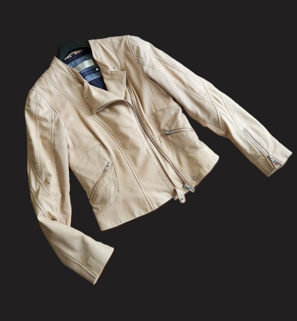 Veste en cuir Oakwood taille 36, Enlèvement ou Envoi, Oakwood, Porté, Taille 36 (S)