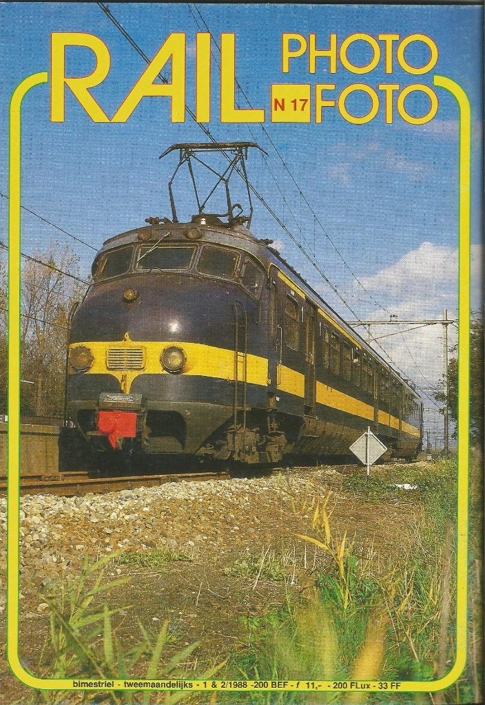 Rail(ph)foto 17 1988, Ophalen of Verzenden, Zo goed als nieuw, Overige typen
