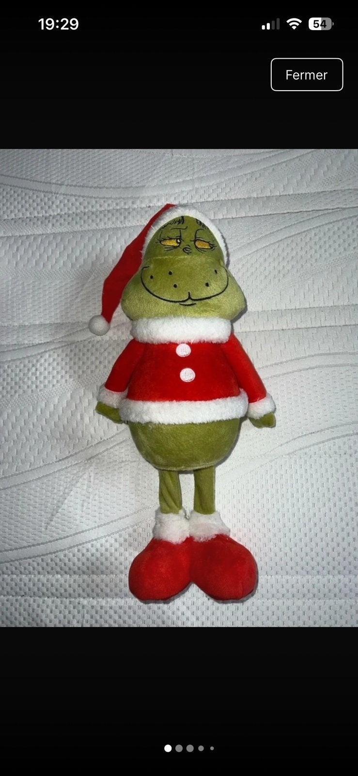 Grinch de noel, Ophalen, Zo goed als nieuw