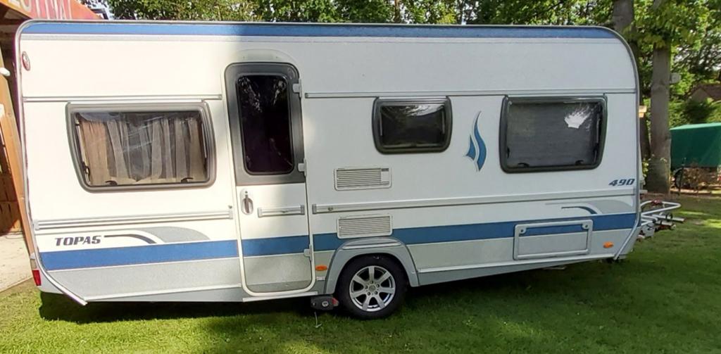 Fendt caravan te koop, Roue de secours, Particulier, Fendt, Lit fixe