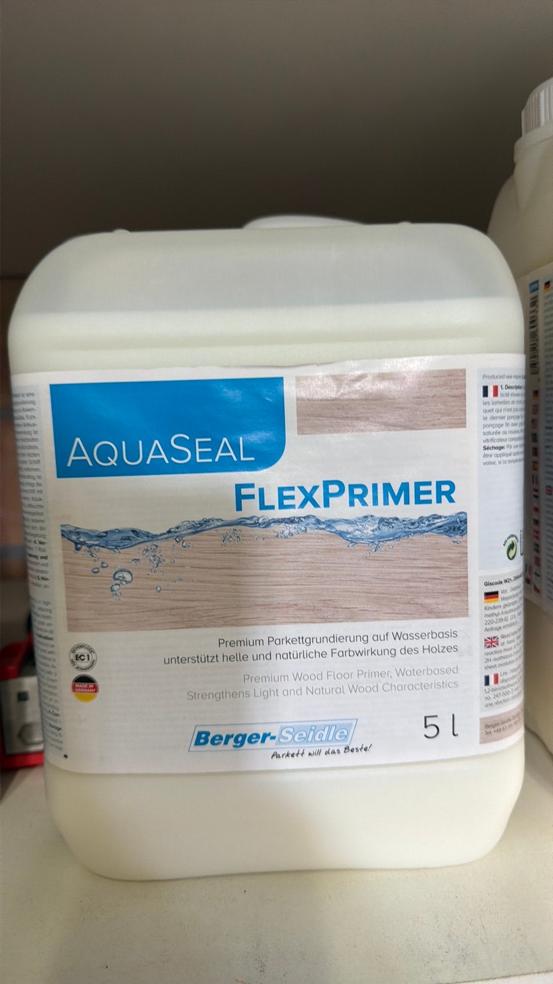 Aquaseal Flexprimer - Witte finish, Doe-het-zelf en Bouw, Verf, Beits en Lak, 5 tot 10 liter, Wit, Nieuw, Ophalen of Verzenden