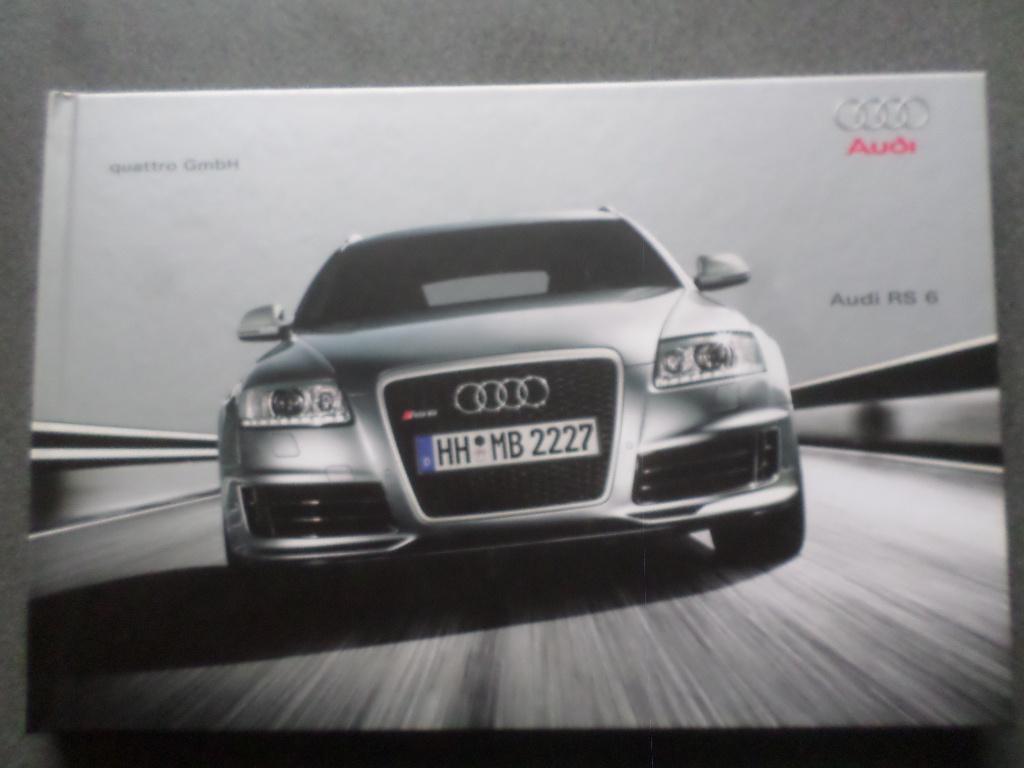 Audi RS6 Boek, Ophalen of Verzenden, Audi