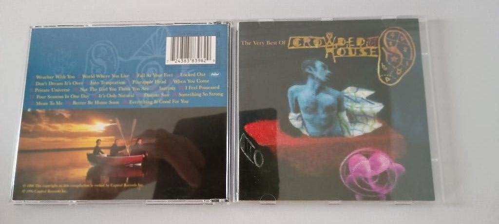 Cd The Crowded House the best of, Pop, Ophalen of Verzenden, Zo goed als nieuw, Verzamelalbum
