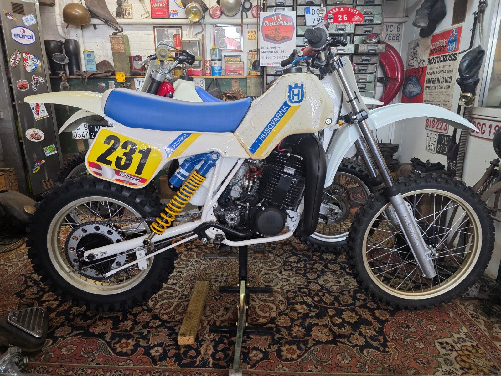 Husqvarna Cr 500cc Twinshock, Motos, 1 cylindre, 500 cm³