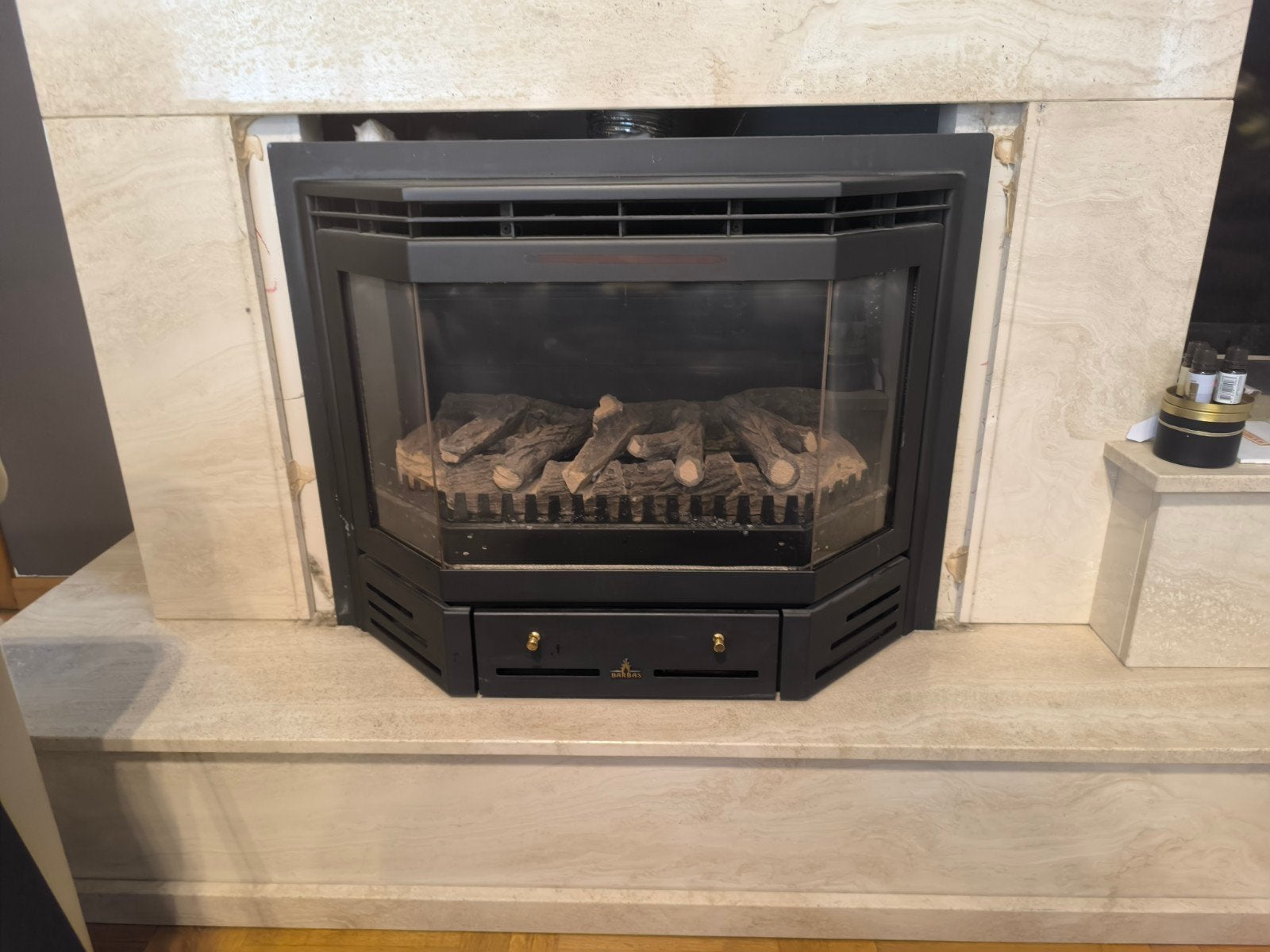 inbouw gaz cassette, Huis en Inrichting, Ophalen, Gebruikt, Inbouwhaard, Gashaard