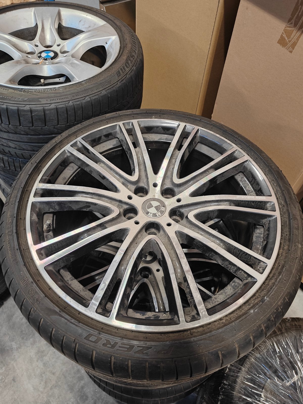 BMW 5 serie indivudual velg + band 20 inch, Auto-onderdelen, Gebruikt, Banden en Velgen, Zomerbanden, Ophalen