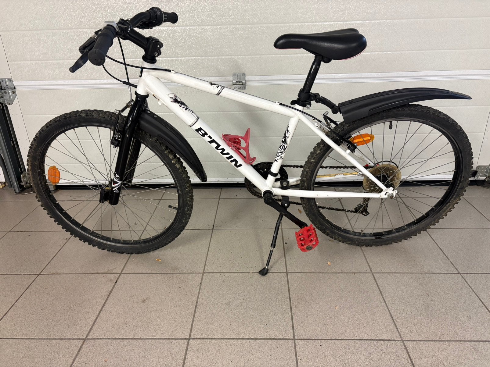Fiets 24 inch 7 versnellingen, Enlèvement, Utilisé, Frein sur jante, 24 pouces