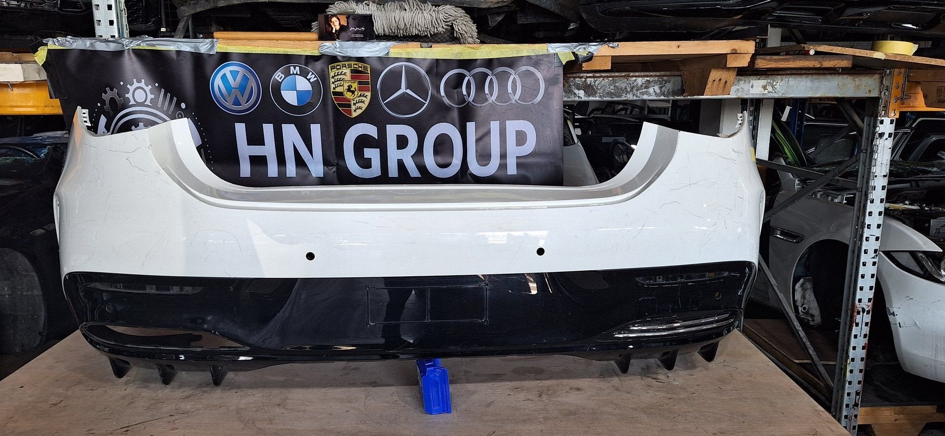 Mercedes-Benz E-Klasse W213 AMG ahhterbumper, Gebruikt, -, Ophalen of Verzenden, Achter