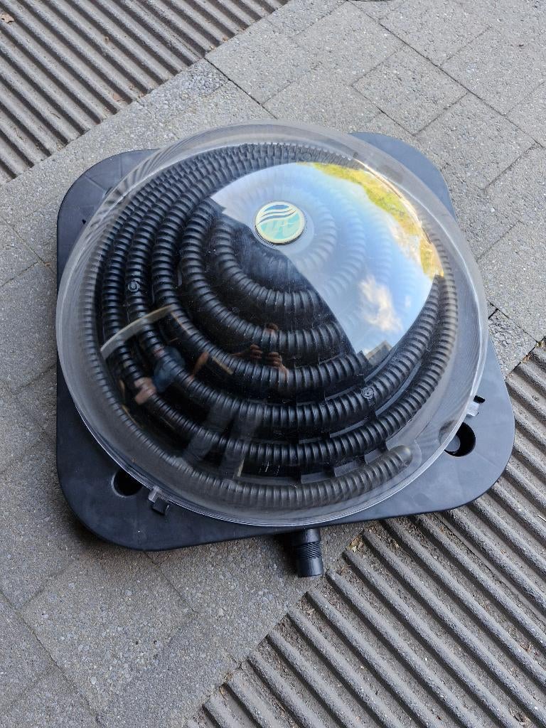 Zonneboiler zwembad, Ophalen, Gebruikt, Verwarming