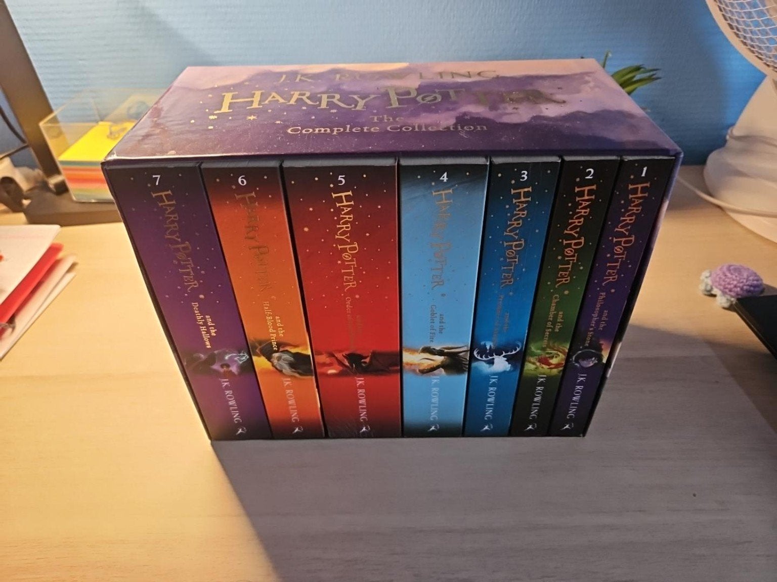 Harry Potter boekenset, Boeken, Ophalen of Verzenden, Zo goed als nieuw, J.K. Rowling