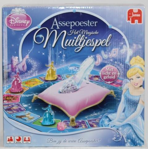 Assepoester - Het Magische Muiltjespel, Een of twee spelers, Ophalen of Verzenden, Zo goed als nieuw, Jumbo