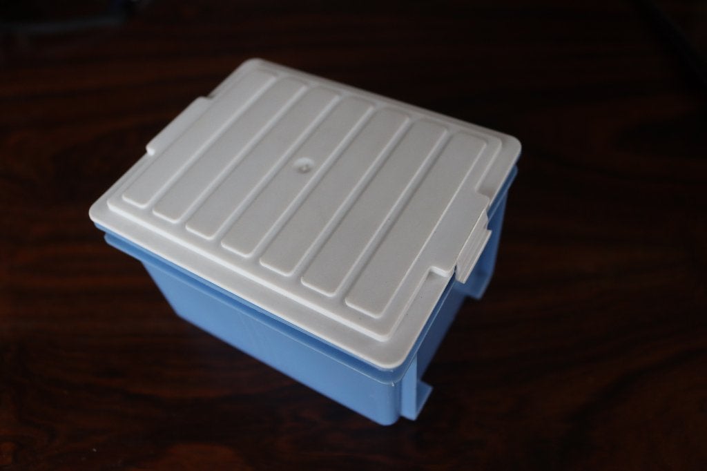 Mini Curver opbergbox, Huis en Inrichting, Woonaccessoires | Overige, Gebruikt, Kunststof, Wit, Ophalen