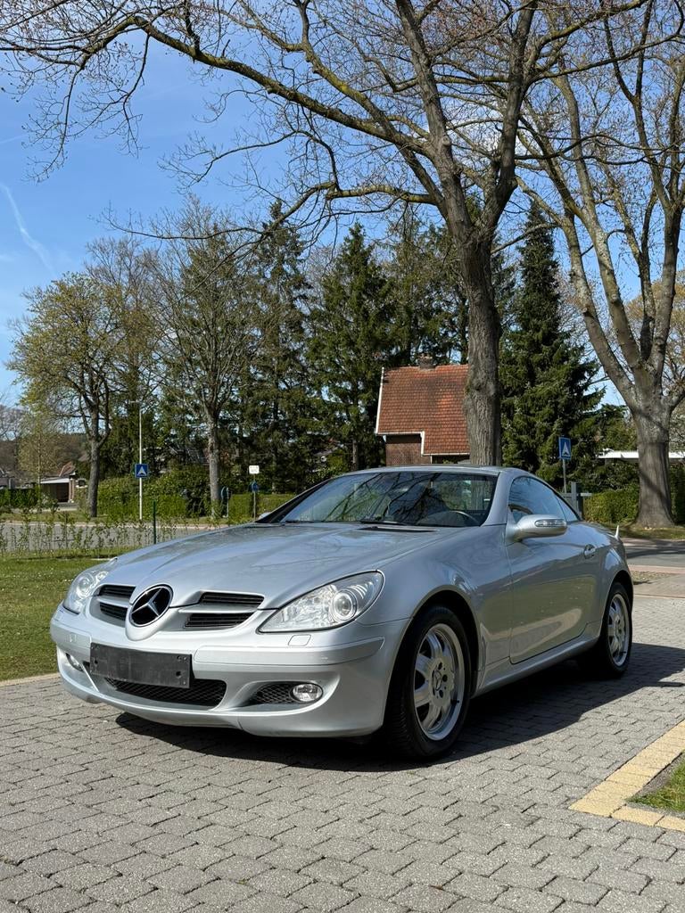 SLK200 Kompressor, Auto's, Automaat, Zwart, Cabriolet, Particulier