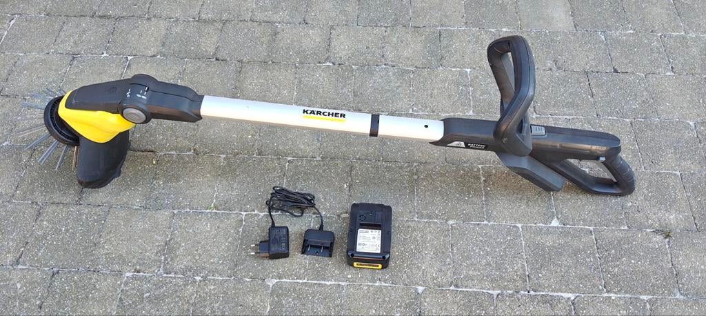 Karcher onkruidverwijderaar, Ophalen