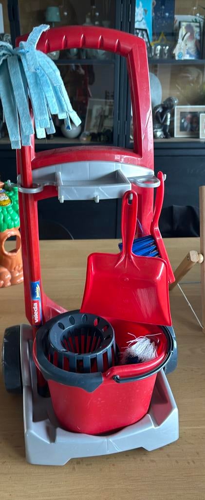 Vileda kuissetje voor kinderen, Ophalen, Zo goed als nieuw