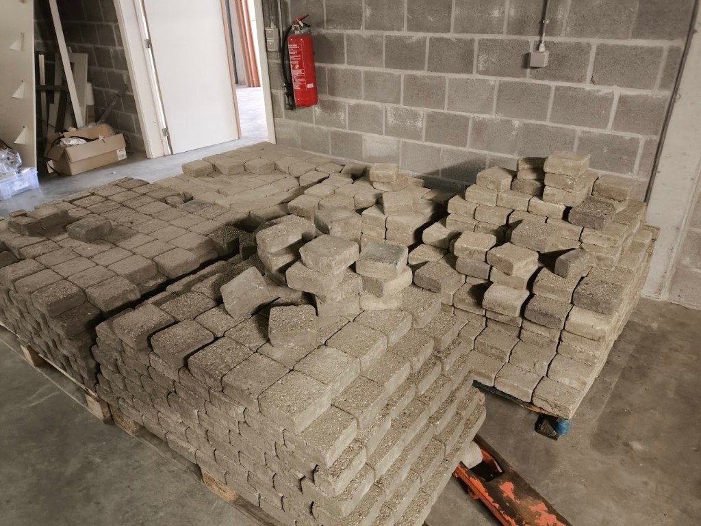 Klinkers, Ophalen, Gebruikt, Beton, Klinkers