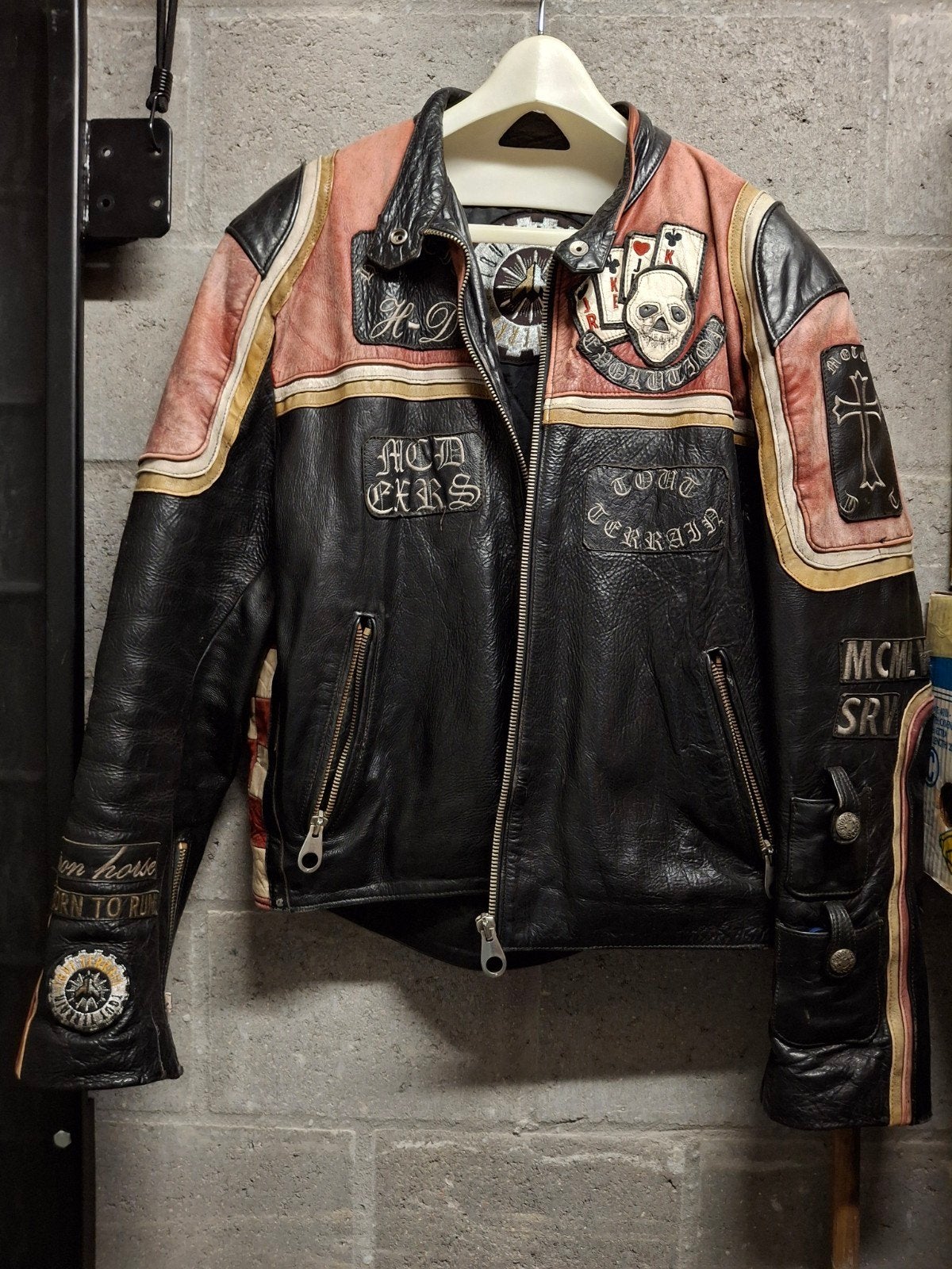 motorvest xl, Motoren, Ophalen, Tweedehands, Heren, Jas | leer