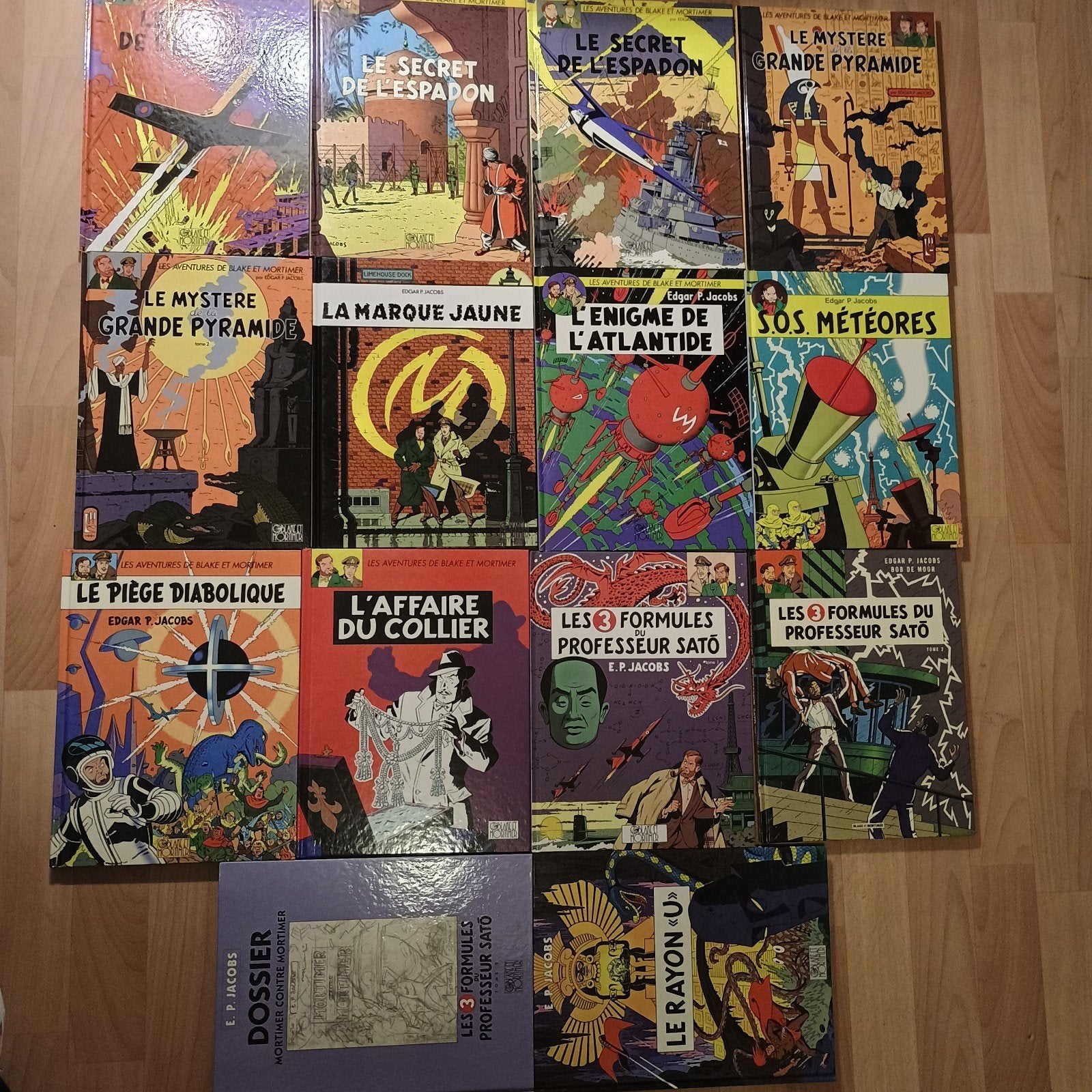 Serie Blake et Mortimer de Edgar P. Jacobs, Livres, BD, Edgar P. Jacobs, Série complète ou Série, Comme neuf, Enlèvement