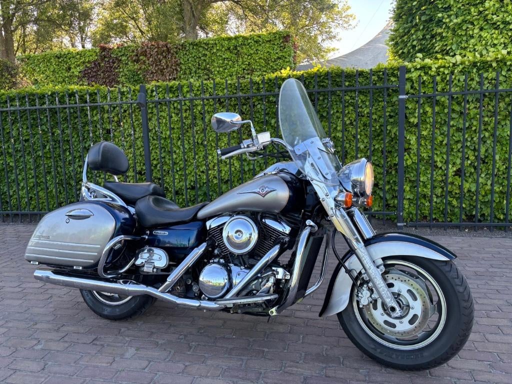 Kawasaki Vulcan 1600 tourer, 2 cilinders, Occasion, 1600 cc, Bedrijf