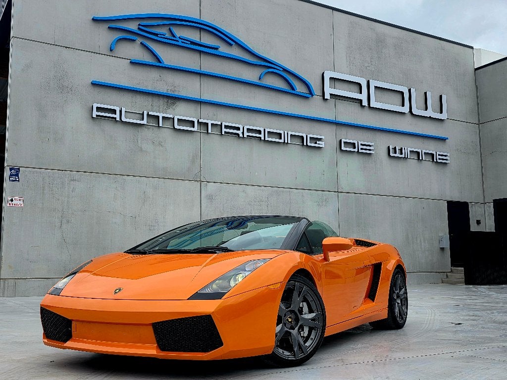 Lamborghini Gallardo Spyder - 5.0 V10 - 9.500KM - ALS NIEUW, Autos, Achat, Entreprise, Autres couleurs, 2 portes