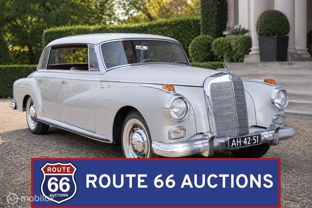 Mercedes-Benz 300 Adenauer | 1961 | Route 66 Auctions, Autos, Oldtimers & Ancêtres, Achat, Entreprise, Boîte manuelle, Autre carrosserie