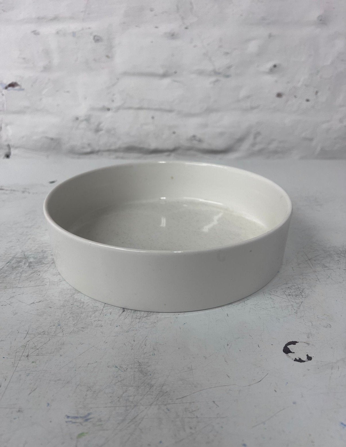 Witte porselein borden 20 stuks, Enlèvement, Comme neuf, Porcelaine, Assiettes(s)