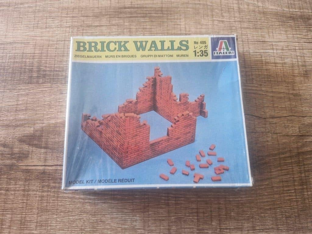 Italeri 1/35 Brick Walls, Enlèvement ou Envoi, Neuf, 1:35 à 1:50, Diorama