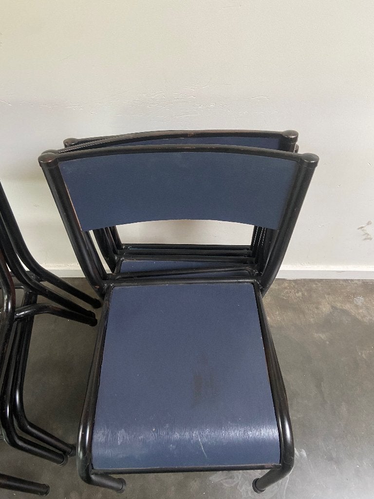 Lot de 8 chaises, Maison & Meubles, Chaises, Enlèvement, Utilisé, Métal