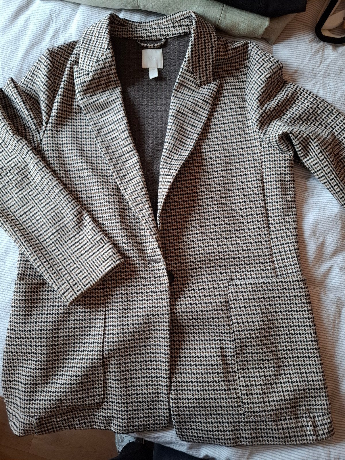 Blazer dames, geruit, maat 42, H&M, Ophalen, H&M, Kostuum of Pak, Overige kleuren