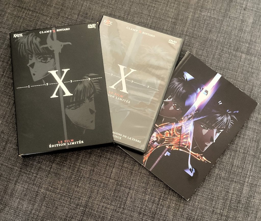 X (1999) Édition Limitée Collector KAZÉ CLAMP 2 DVD, Anime (japonais), Comprend un boîtier, Enlèvement ou Envoi, Animation