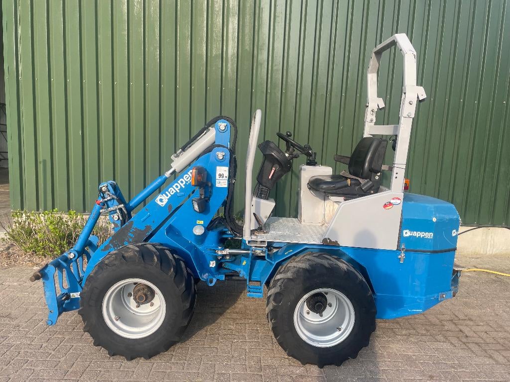 Quappen Q27 loader shovel wiellader (giant weidemann), Zakelijke goederen, Ophalen of Verzenden, Wiellader of Shovel