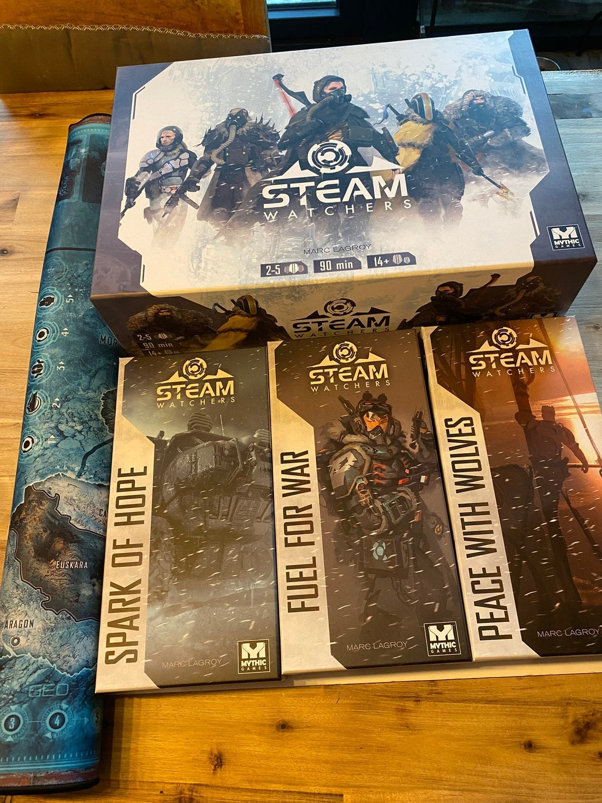 Jeu de Société - Kickstarter - Steamwatchers (FR) NEUF, Hobby en Vrije tijd, Ophalen of Verzenden, Nieuw