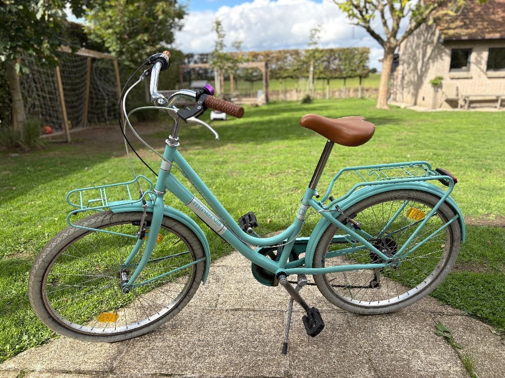 Fiets - meisjes - 9-12 jaar, Ophalen, Velgrem, Versnellingen, Minerva