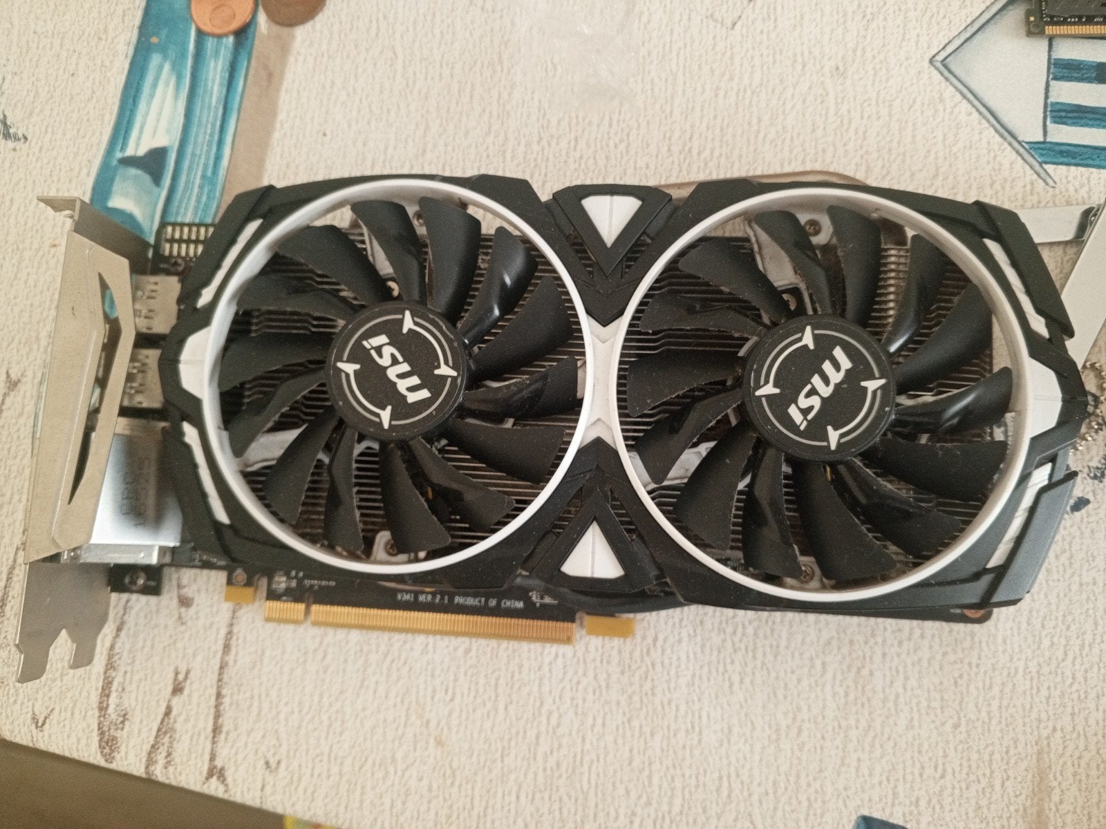Videocard RX 470 4gb, Ophalen, Zo goed als nieuw, AMD, HDMI