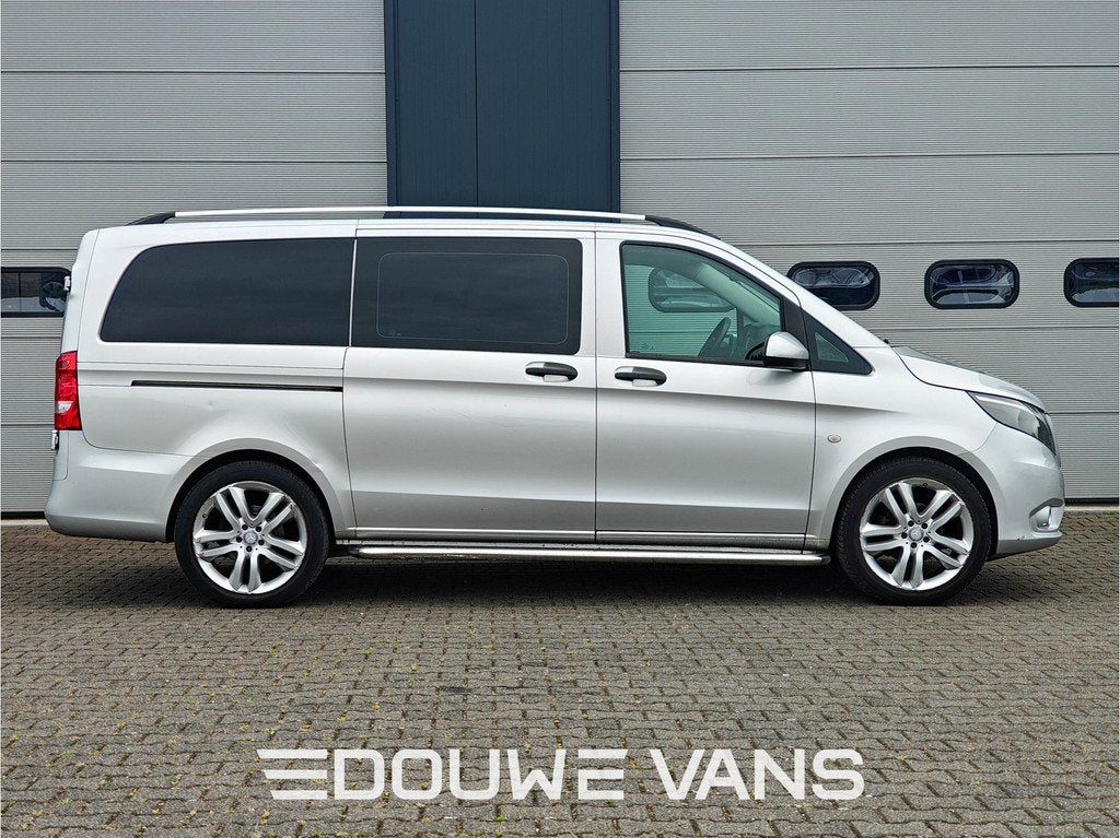 Mercedes-Benz Vito 114 L2 Mixto 5 Zitplaatsen Airco Lage KM, Auto's, 100 kW, Euro 5, Gebruikt, Zwart