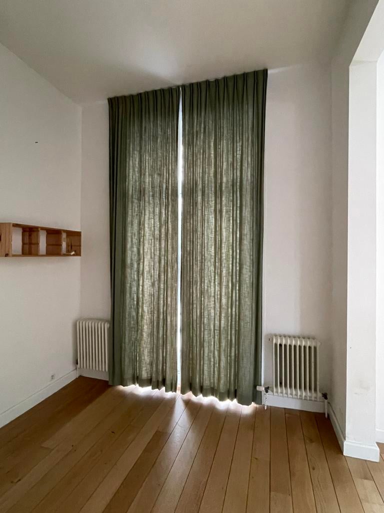 Gordijnen, Maison & Meubles, Enlèvement, Comme neuf, Blanc