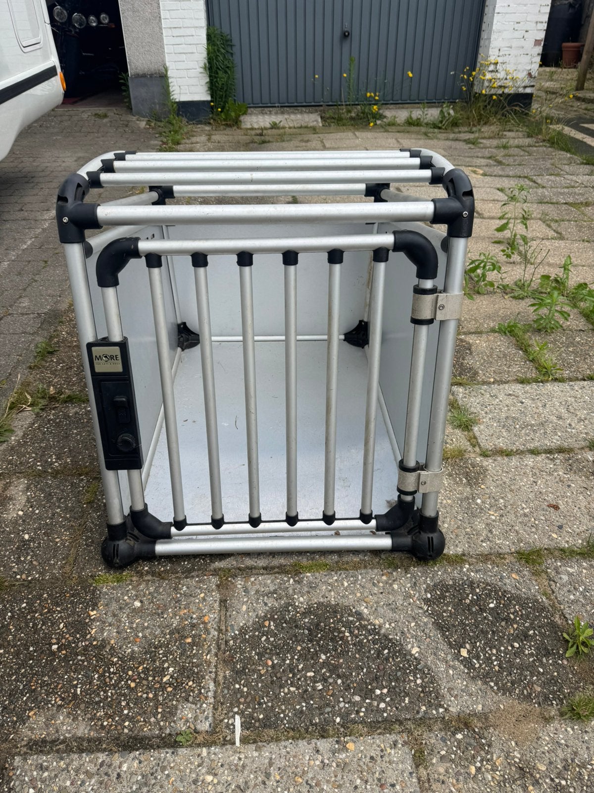 Alminium hondenbench, Ophalen, Hondenkennel, 65 tot 100 cm, Minder dan 75 cm