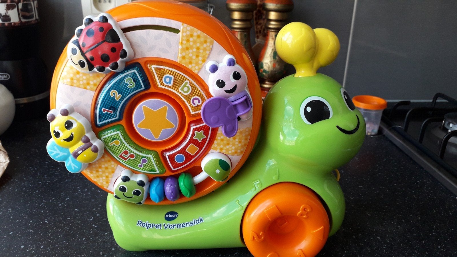 Escargot Vtech avec formes, Enlèvement