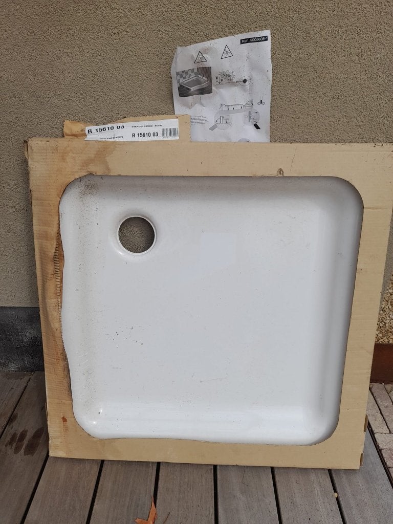 NIEUW - complete douche voor hoekmontage, Ophalen, Nieuw, Glas, Douche