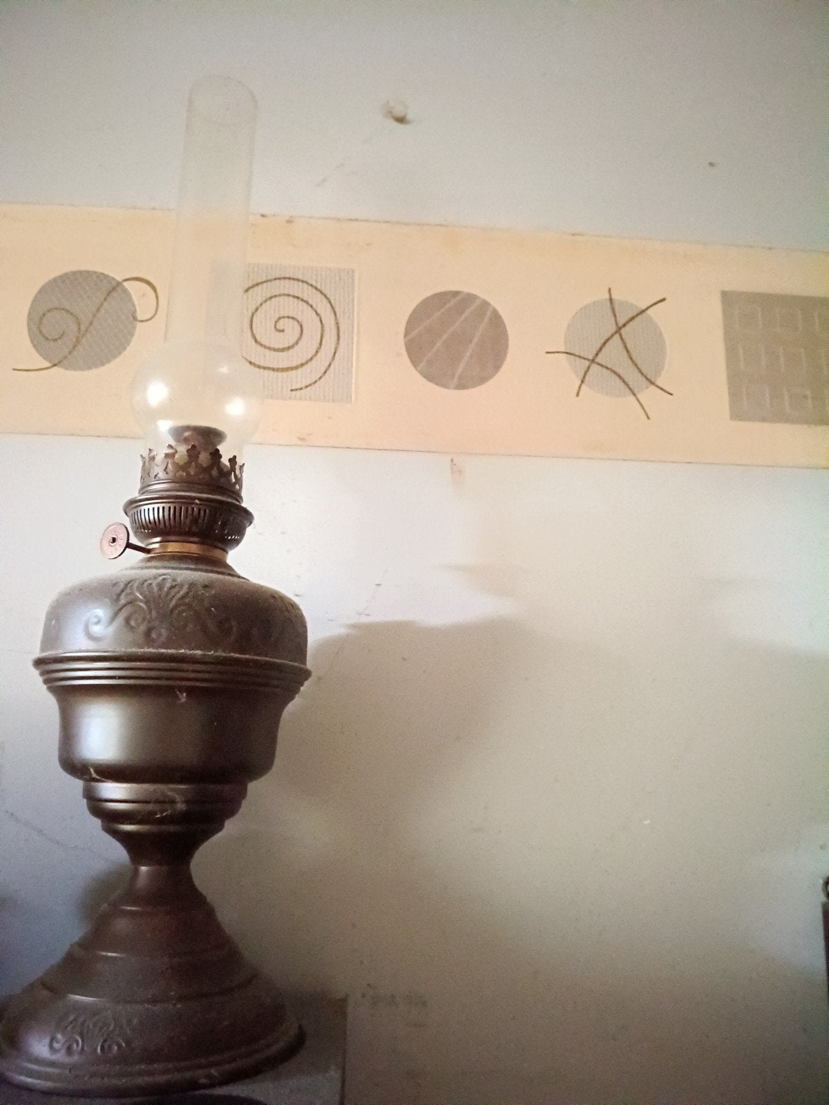lampe à huile, Enlèvement