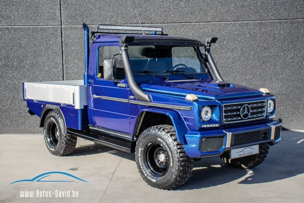 Mercedes-Benz STEYR-PUCH G-Klasse W460 Pick-up, Automaat, Zwart, Blauw, Bedrijf