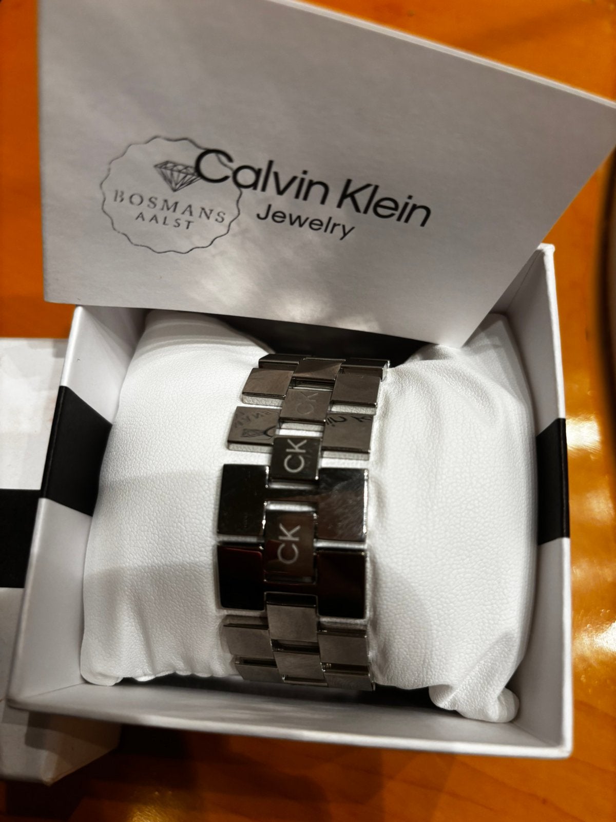 Calvin Klein, Ophalen of Verzenden, Nieuw, Zilver, Staal