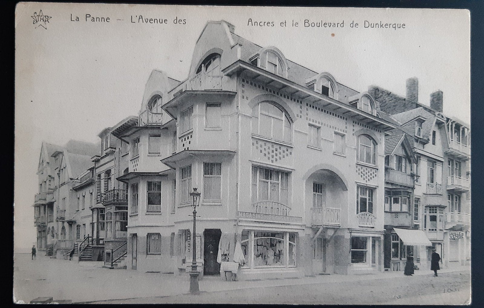 La PANNE Rue des ANCRES et blvd Dunkerque laan  ZELDZAAM, Ophalen of Verzenden