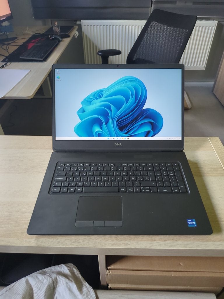 Dell Precision 7760 i7 64 GB RAM RTX SSD Pro-laptop van 1 TB, Computers en Software, 64 GB of meer, Met videokaart, Intel i7, Qwerty
