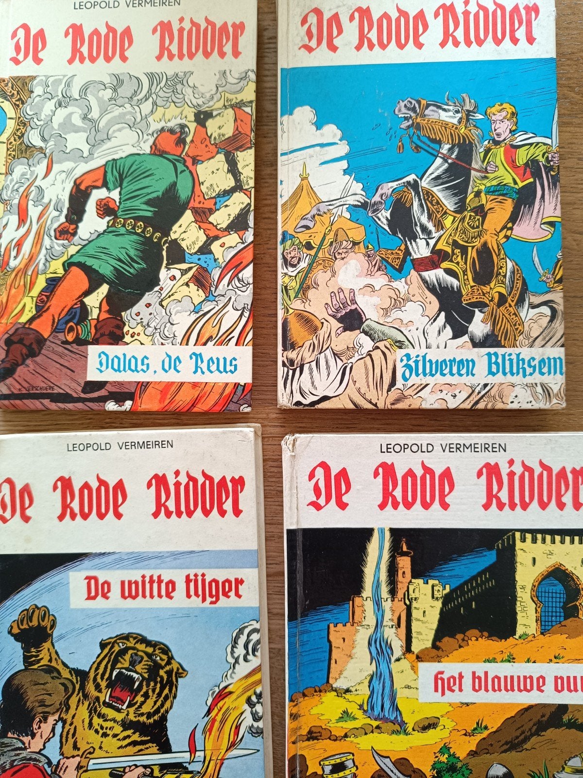 De rode ridder, Boeken, Stripverhalen, Ophalen of Verzenden