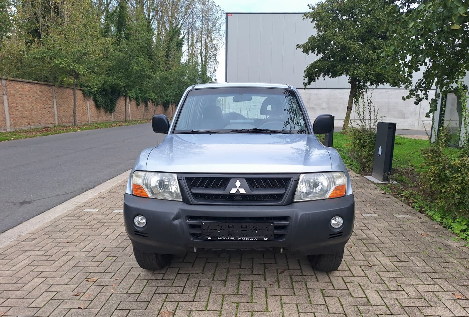 Mitsubishi Pajero 2.5TD | Lichte vracht | Airco | Trekhaak, Stof, Gebruikt, Bedrijf, 2 zetels