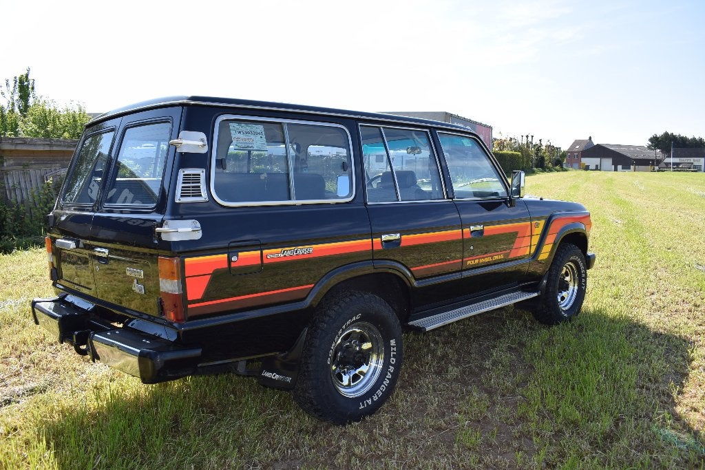Toyota Land Cruiser FJ62, Auto's, Toyota, Stof, 4000 cc, Zwart, 9 zetels