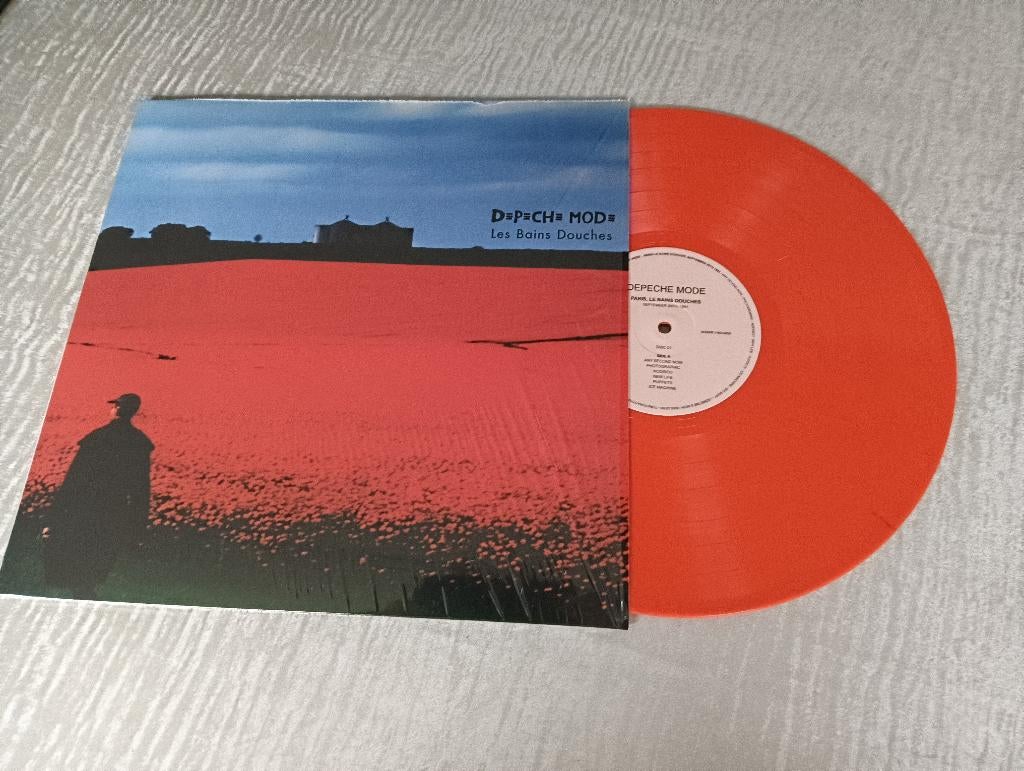 Douche Depeche Mode LP Les Bains - vinyle rouge, Housse de protection extérieure, Enlèvement ou Envoi, Neuf, dans son emballage