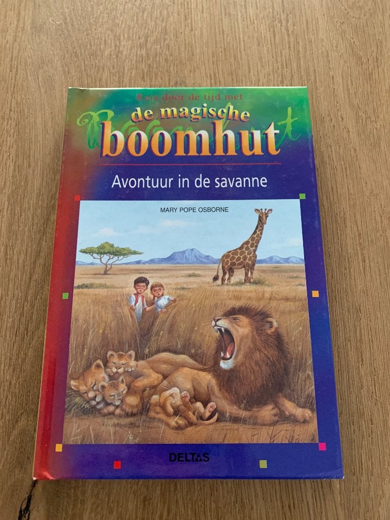 De magische boomhut. Avontuur in de savanne, Boeken, Ophalen of Verzenden, Zo goed als nieuw